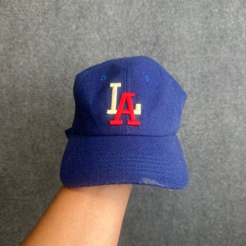 Vintage American Needle Los Angeles Angels Hat Mens OSFM Blue MiLB Baseball Cap